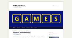 Desktop Screenshot of alphaworks.com.au